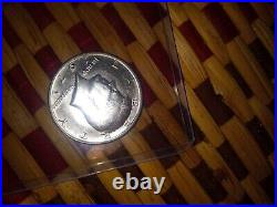 1971 d kennedy half dollar rare 40 %silver Mint condition 13.5 gram error coin