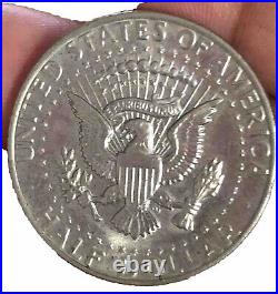 1972 Half Dollar Coin John F Kennedy