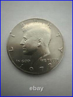 1972 JFK Kennedy Half Dollar (No Mint Mark)