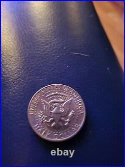 1972 John F Kennedy Half Dollar coin