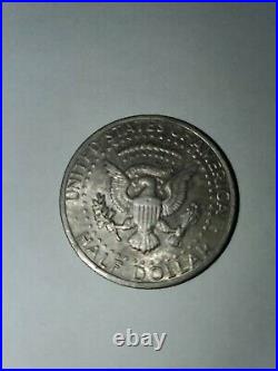 1972 John F Kennedy Half Dollar coin