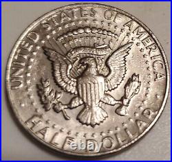 1972 United States No Mint Mark Kennedy Half Dollar