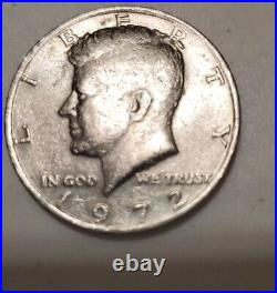 1972 United States No Mint Mark Kennedy Half Dollar