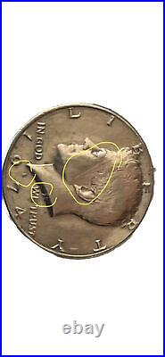 1974 Kennedy Half Dollar Coin ERROR COIN