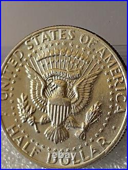 1974 Kennedy Half Dollar Coin/NO MINT DDO (error coin)