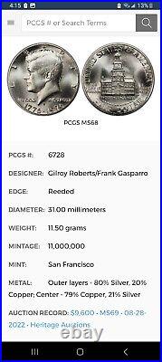 1976-S Silver Kennedy Half Dollar 50 cent PCGS MS-67