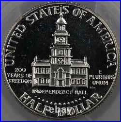1976-s Kennedy Half Dollar Pcgs Pr69 Dcam Bicentennial Silver Proof #j