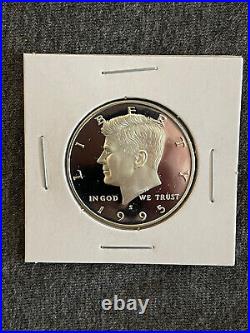 1992 1998 S Silver Proof Kennedy Half Dollars