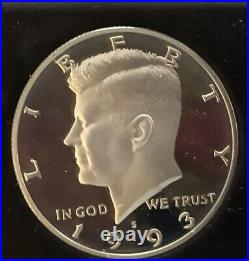 1992-1998 Silver PROOF KENNEDY HALF DOLLARS 7 COINS 92 To 98 YEARS