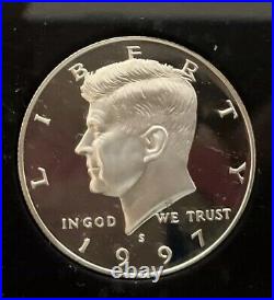 1992-1998 Silver PROOF KENNEDY HALF DOLLARS 7 COINS 92 To 98 YEARS