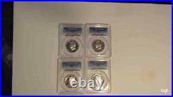 1992-2011 -S Kennedy Half Dollar Silver Proof Run PCGS PR70 Blue Label