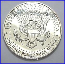 1994 Giant Silver Kennedy Half Dollar Proof 1/2 Pound 8 Oz. 999 Fine Silver