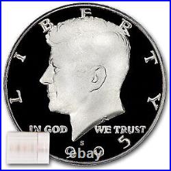 1995-S Silver Kennedy Half Dollar 20-Coin Roll Proof SKU#52585