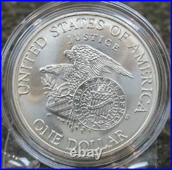 1998 Kennedy Collector's Set Uncirculated Silver Dollar & Matte JFK Half Dollar