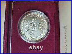 1998 Kennedy Collector's set RFK Silver dollar and JFK Silver Half Dollar Coins