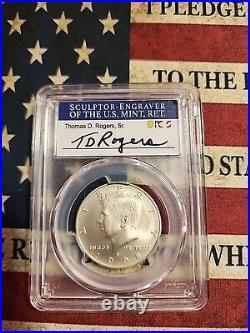 1998-S Kennedy SMS Half Dollar PCGS SP69 Matte Thomas Rogers Signature, Rare