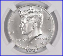 1998-S SP69 Silver Kennedy Half Dollar NGC Signature Label 0378
