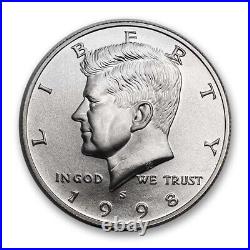 1998-S Silver Kennedy Half Dollar BU (Matte)