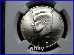 1998-s 50c Kennedy 90% Silver Matte Ngc Sp69 Half Dollar Item #004