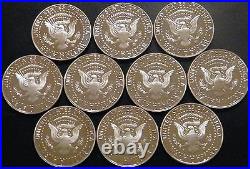 1999 2009 S Silver Kennedy Half Dollar Gem Proof Run 11 Coin Set US Mint