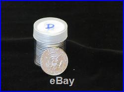 1 Roll (20 Coins) 1964 Kennedy Half Dollars 90% Silver Denver Uncirculated