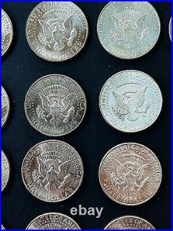 1 Roll 40% SILVER Kennedy Half Dollars 20 Choice BU Coins