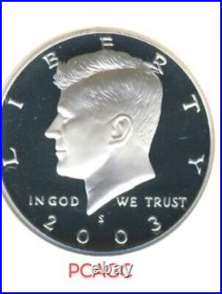 2003-S 2013-S 2015-S Kennedy Half Dollars Silver Uncirculated