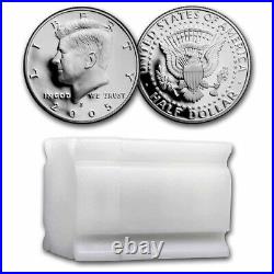 2005-S Silver Kennedy Half Dollar 20-Coin Roll Proof SKU#57019