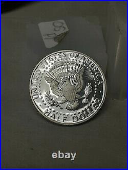 2005 S Silver Kennedy Half Dollar Proof Roll 20-50c US Coins GEM 90% SILVER