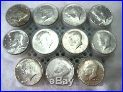 200 Coins - 40% Silver Kennedy Half Dollars (Ten 20 Pack Rolls) Mixed Dates