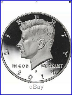 2012 S Kennedy Silver Proof Half Dollar 90% Silver