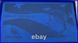 2014 50TH Anniversary Kennedy Half Dollar Silver 4 Coin Set With Box & COA