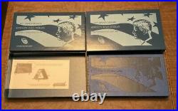 2014 50th Anniversary Kennedy Half Dollar Set, P D S W with Box & COA for sale