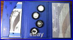 2014 50th Anniversary Kennedy Half Dollar Silver Coin Collection 4 Coin Set