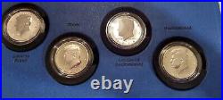 2014 50th Anniversary Kennedy Half Dollar Silver Coin Collection COA & UNC SET