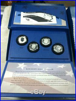 2014 50th Anniversary Kennedy Silver Half Dollar Set free ship