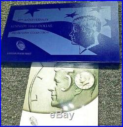 2014 JFK Kennedy Half Dollar 50th Ann. Silver P-D-S-W 4 Coin Set + P-D UNC. SET