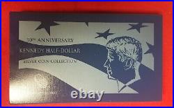 2014 Kennedy Half-Dollar 50th Anniversary Silver Coin Collection. Perfect