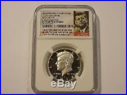 2014 Kennedy half dollar set 50th anniversary ngc 70 PL early release