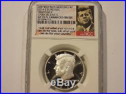 2014 Kennedy half dollar set 50th anniversary ngc 70 PL early release