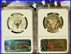 2014 P, D, S, W Kennedy Half Dollar 50th Ann. 4-Coin Set NGC Pf/Sp 70 PL High Rel