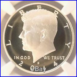 2014-S Silver 50C Enhanced High Relief Kennedy NGC SP-70 DPL Early Releases