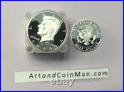 2014 S Silver Kennedy Half Dollar Ungraded 20 Coin Roll High Grade Proof Coins