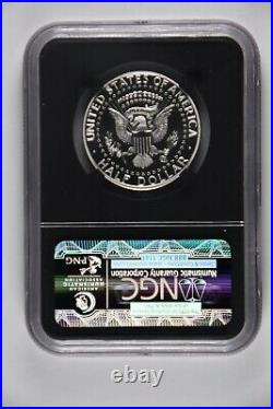 2014 Silver Kennedy 50th Anniversary Set High Relief Sp70-pl Early Releases Ngc