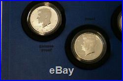 2014 U. S. John F. Kennedy Half Dollar 50th Anniversary 4-Coin Commemorative Set
