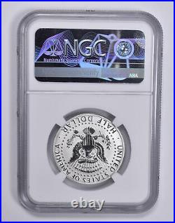 2014-W Reverse PF70 SILVER HR Kennedy Half Dollar 50th Anniversary NGC Sig Label