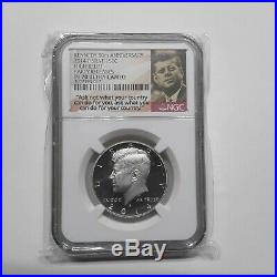 2014 kennedy half dollar silver 4 coin set early release ngc70