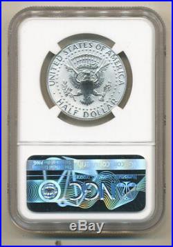 2018 S NGC PF70 First Day of Issue Reverse SILVER PROOF Kennedy Half dollar FDOI