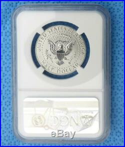 2018 S NGC PF 70 Reverse Proof First Day of Issue Silver Kennedy Half Dollar
