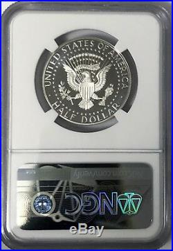 2018 S Proof Silver Kennedy Ngc Pf70 Limited Edition Set New Signature Flag Labl
